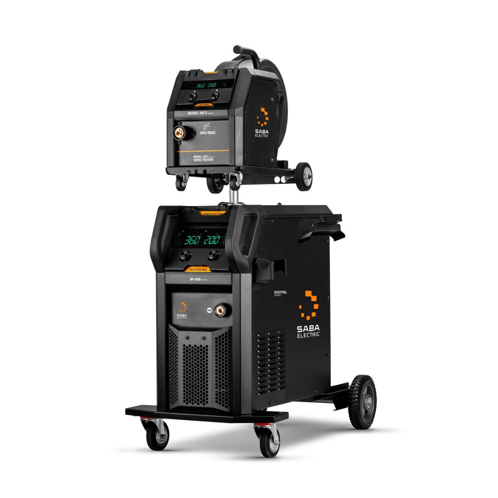 دستگاه جوش اینورتر میگ سه فاز 406 آمپر (MASTER MIG M-406 DIGITAL)