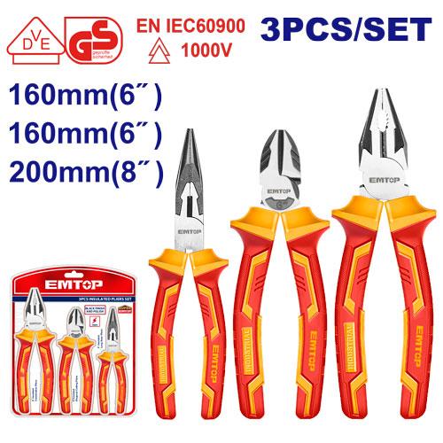 ست 3 پارچه فشارقوی های ولتاژ صنعتی